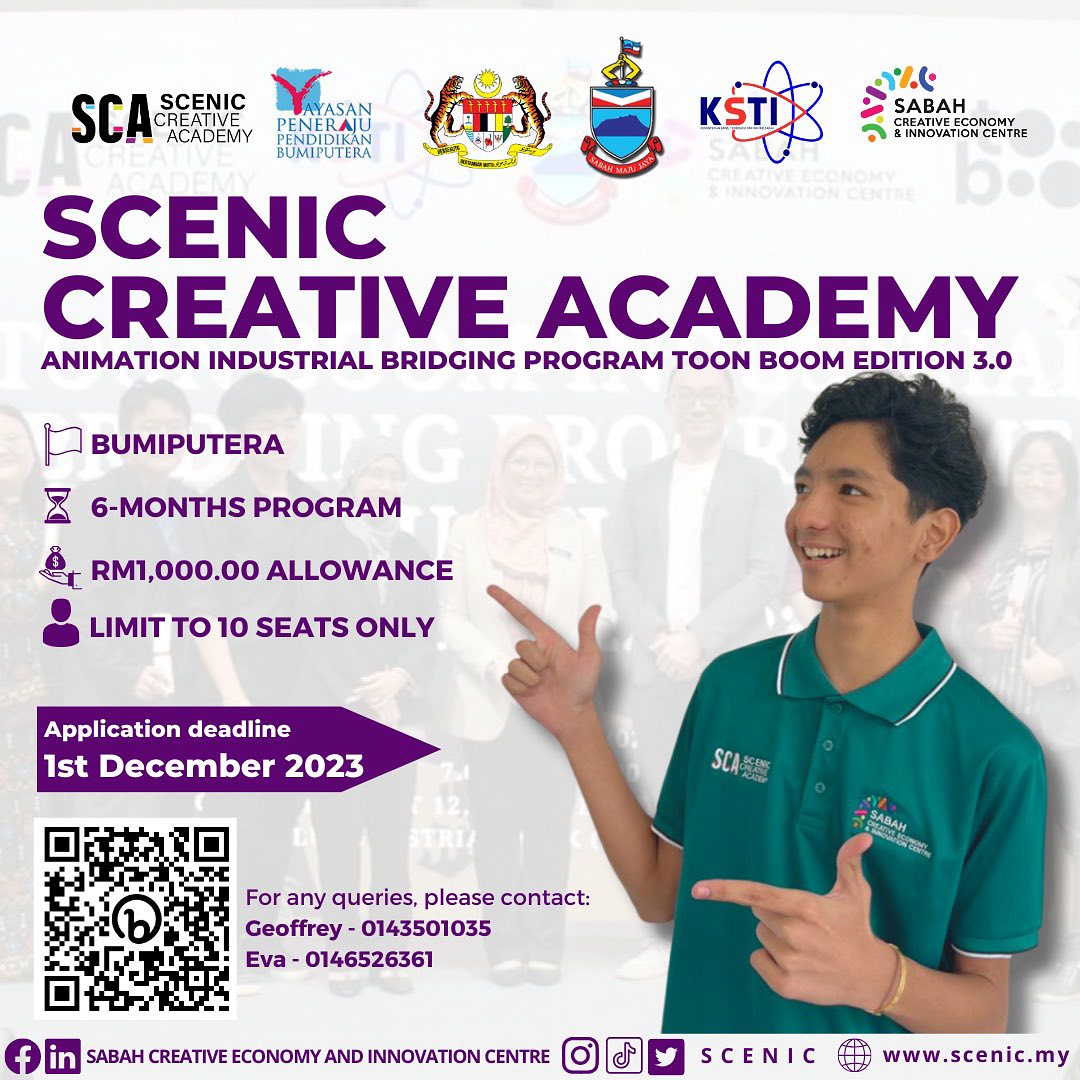 Read more about the article SCENIC CREATIVE ACADEMY ANIMATION INDUSTRIAL BRIDGING PROGRAM TOON BOOM EDITION 3.O